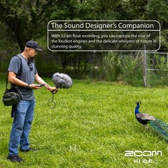 Zoom H1 XLR Handy Recorder Bundle