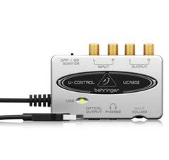 Behringer U-CONTROL UCA202 USB Audio Interface White 2 In/2 Out Digital Out JPN