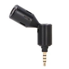 Smartphone Microphone Plastic Metal 90 Degree Adjustable Noise Reduction