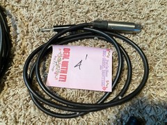 Lot of 8 XLR to 1/4″ Microphone Cables