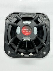 Miwell 3.5″ midrange/fullrange speaker driver Paper Cone 4 Ohm 60W