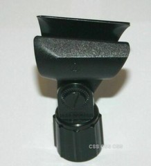 Vintage Microphone Holder for Stand Black Plastic Metal Screw 1980’s Japan Made