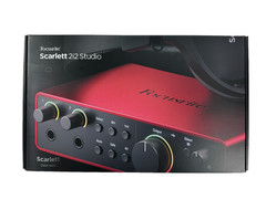Focusrite Scarlett 2i2 4th Gen 2-Channel Studio Quality Audio Interface