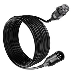 SIlentFox Audio XLR Cable, 25 ft, (Neutrik Connectors) [Assembled in USA]