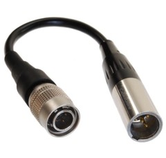 6″ 4-Pin Mini-XLR Male to HRS 4-Pin Male Microphone to Audio Technica Cable
