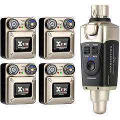 XVIVE U45R4 5.8GHz Wireless In-Ear Monitor System with 4x Receivers