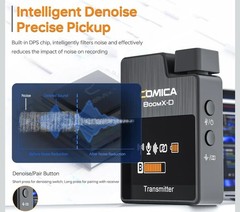 New COMICA BoomX-D2 Wireless Lavalier Microphone, See Description Below