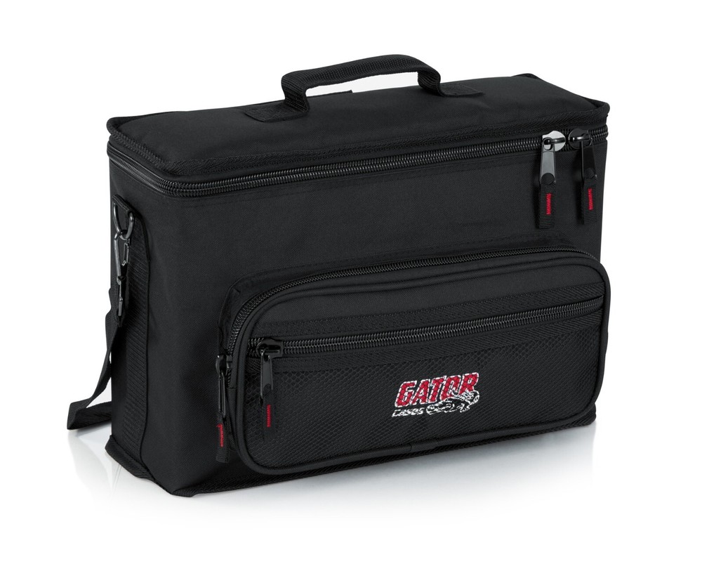 Gator GM-5W Padded Nylon Carry Bag; Holds Five (5) Wireless Microphone Systems