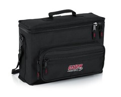 Gator GM-5W Padded Nylon Carry Bag; Holds Five (5) Wireless Microphone Systems