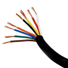 Per foot 12 GAUGE AWG GA RAW PA DJ PRO AUDIO SPEAKER CABLE 8 Core Conductor Wire