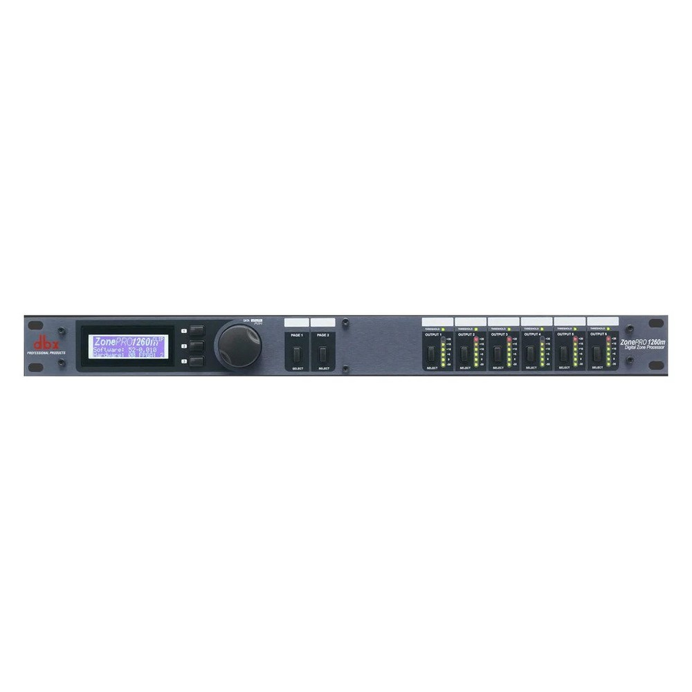dbx ZonePRO 641 6×4 Digital Zone Processor – Silver – Flawless Condition