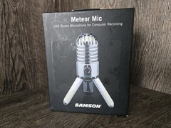 Samson Meteor Mic USB Studio Condenser Microphone – Silver