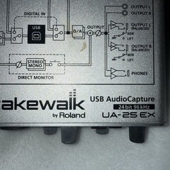 Roland Cakewalk Edirol UA-25EX USB powered Audio Capture Interface 24Bit 96kHz