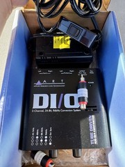 di/o 2 channel tube ad/da converter art applied research technology 24bit 96khz