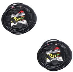 2 ProX 52 ft lighting Stage Power Multi-Outlet Stringer AC 3Prong Outlets 14 AWG