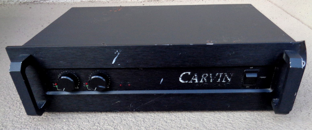 CARVIN FET-1000 MOSFET AMPLIFIER 1000 WATT TESTED WORKING GUITAR PA