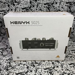 Behringer Xenyx 502S 5-channel Analog Live Podcast Streaming Mixer – Damaged Box