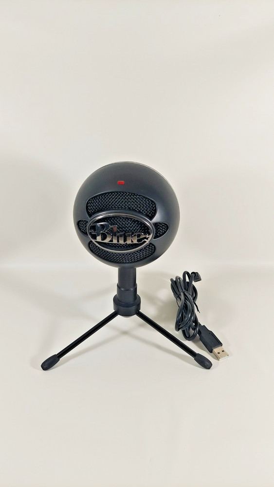Blue Snowball iCE USB Mic for Recording & Streaming on PC & Mac – Black