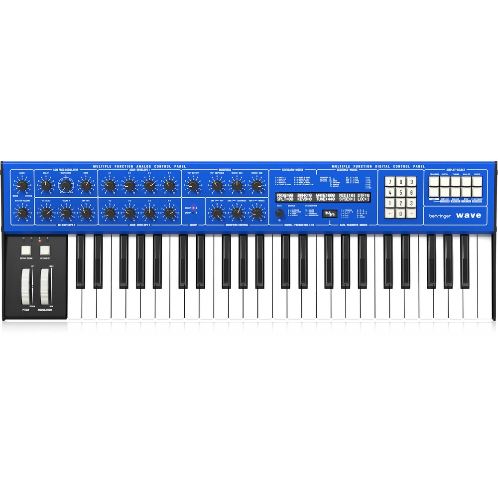 Behringer Wave – 8-Voice Multi-Timbral Hybrid Synthesizer