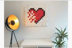 acoustic sound diffuser panels, Mosaic wood wall art,3d Sound diffuser 18x36inch