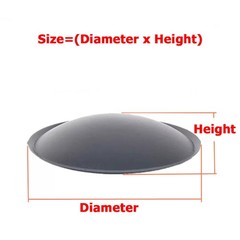 3″- 10″ Inch Speaker Dust Cap PP Plastic Cover Woofer Subwoofer Repair Parts DIY