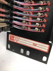 ADC 96 Bantam TT patchbay connected to ADC UP-96NMKII PPC RACKMOUNT PATCHBAY 2
