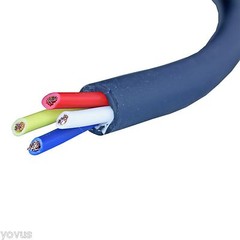200ft Reel Roll Spool 4conductor PRO AUDIO PA BULK speaker cable wire 14ga gauge