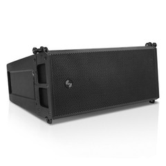 ZETHUS Line Array Set 4 x Dual 6.5“ Speakers + 1 Amp + 1 Frame (ZSV26X4NTA32)