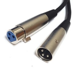 6 Pack Lot XLR Shielded Balanced Microphone Mic Audio Cable Male to Female 25ft