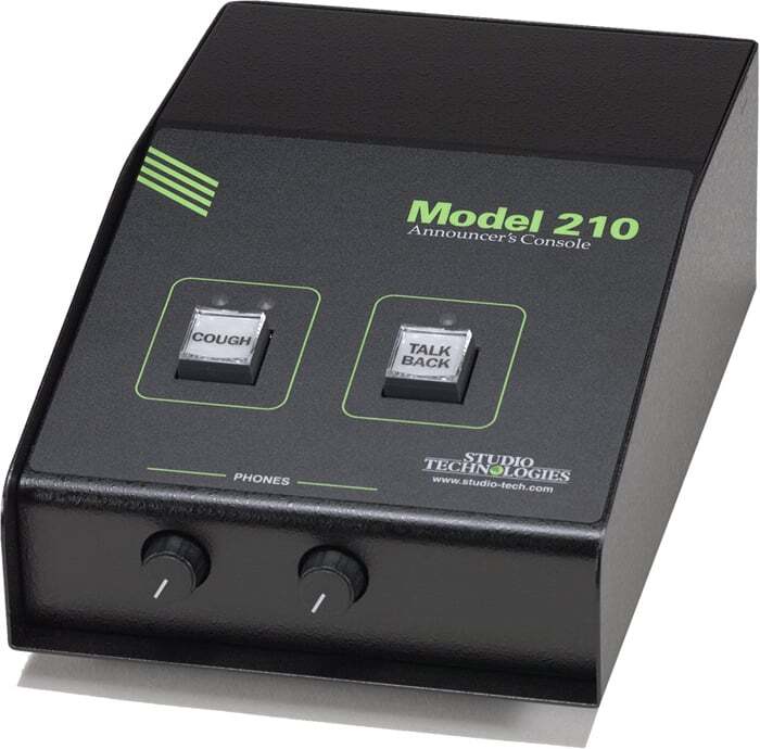 Studio Technologies MODEL-210 Announcer’s Console, XLR Inputs and Outputs