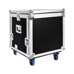 proreck 10U space Rack Case With Slant Mixer Top, 20“ Depth