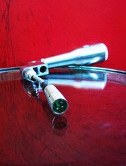 Vintage 1950’s Knight 4550 Dynamic microphone Hi Z Electro Voice 664 w extras #9