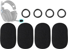 4Pcs Microphone Cover for Astro A10 Gen 1/2, A20 Gen 1/2, A30/A30 Lightspeed, A4