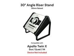 Stand for UAD Apollo Twin X Duo / Quad / X4 30° Angled Riser Stand – Raised 30mm