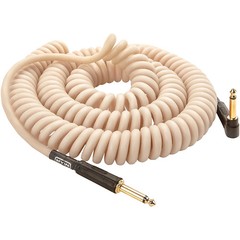 MXR 30′ GLO Coil Instrument Cable Straight to Angle 30 ft.
