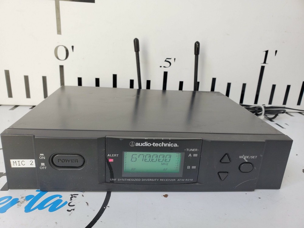 Audio Technica ATW-R310 UHF Wireless Microphone Receiver 655-680MHz #2