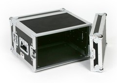 OSP 6 Space 6u 14″ Deep ATA Effects Rack Mount Flight Road Case