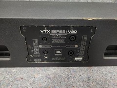 Single JBL VTX-V20 3-Way Dual 10″ High Directivity Line Array Element Speaker