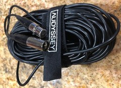 50 Ft Mini XLR Female to Mini XLR male for Microphone Pro Audio Cable, AUDYSSEY