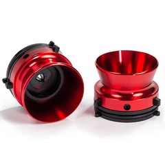 RecordingTheMasters 1/4″ NAB Adapter – Red, 2 Pieces