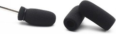 10 Pack Black Microphone Foam Windscreens For David Clark Lightspeed Headsets