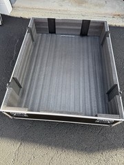 Extra Large Professional Flight Case Road Case w/ Foam – 56.5 x 45.25 x 14 in