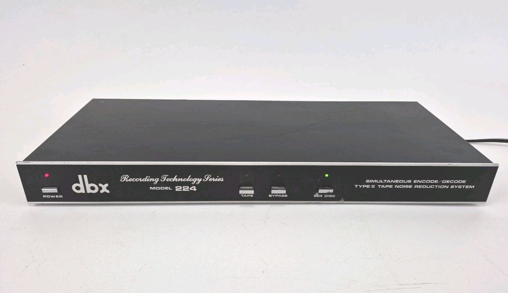DBX Recording Technology Series 224 Model Type II Tape Noise Reduction System
