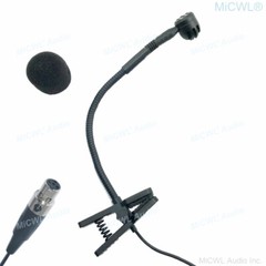 e600 Gooseneck Instrument Drum Microphone for Shure PGX SLX ULX Mic Transmitter