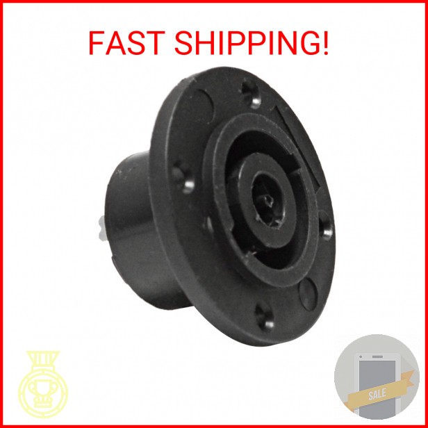 Seismic Audio – Speakon Panel Mount Connector – 8 Pole – Requires G size panel m