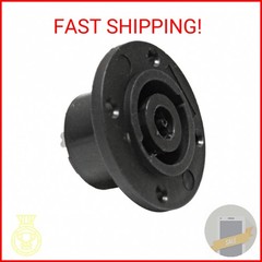 Seismic Audio – Speakon Panel Mount Connector – 8 Pole – Requires G size panel m