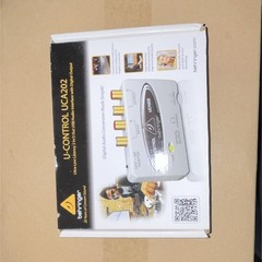 Behringer U-Control UCA202 USB Audio Interface, RCA In/Out, Optical Out