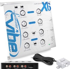 LANZAR Vibe Upgraded 3-Way Electronic Audio Crossover Network with White