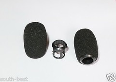2x Foam Cover / Windscreen For Shure Beta 98H/C WB98H/C Instrument Microphone