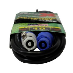12 Prox PowerCon Cables 10 ft Blue A to Gray B Connectors 14 Guage